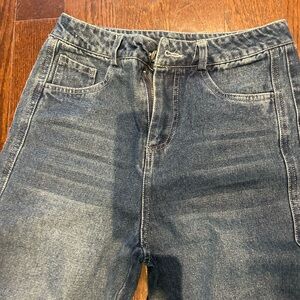 Women’s trending wide leg jeans